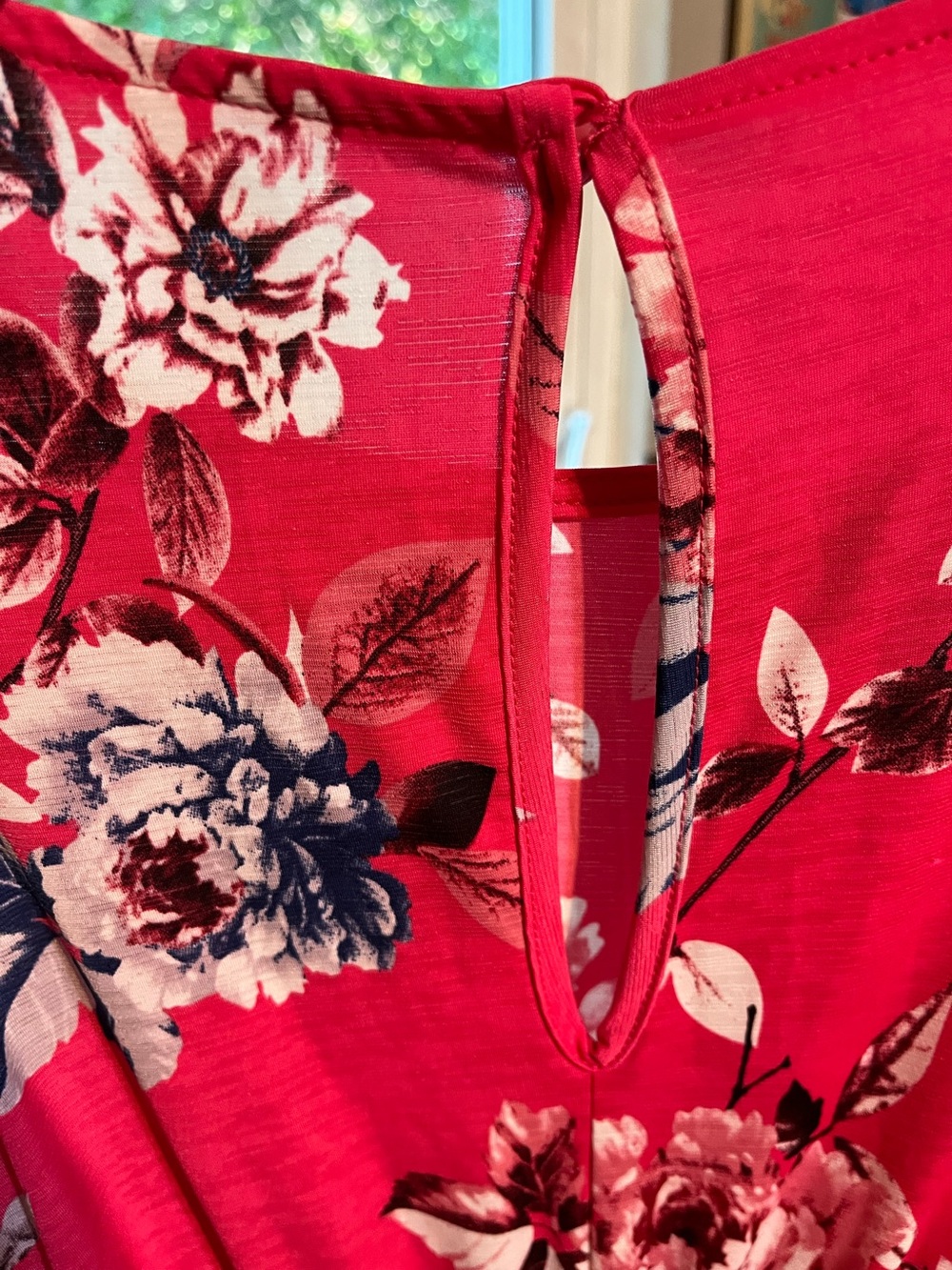 NWT 2X Romper by Emerald in gorgeous bright pink and blue floral print! - Picture 5 of 5
